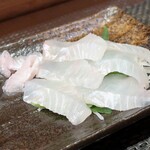 居酒屋かんさい - ヒラメのお造り