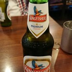 Andhra Kitchen - ビール キングフィッシャー 590円