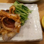 築地寿司清 - 生いかげそ炙り