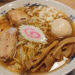 煮干そば 流。 - 煮干しそば(並)¥780＋味玉¥120