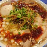 煮干そば 流。 - ジオラマ¥900＋味玉¥120