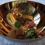 八海山サーモンとグリンピース（2020.6）