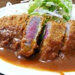 洋食の朝日 - ビフカツ　¥1550