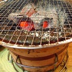 Yabuya - 七輪で焼くので店内モクモクになります