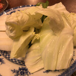 焼肉喜楽 - 野菜盛り合わせ