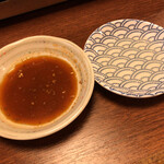 焼肉喜楽 - 醤油ダレと塩ダレ