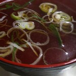 Hayashiya Shiyokudou - かつ丼のスープ