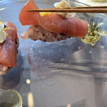 プレゼンテ スギ - メバチマグロの中トロ