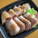 大盛りバカの店 もりもり弁当 - ローストポーク(おかずのみ)650円
