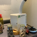 プレゼンテ スギ - 一番右側は自家製の竹炭