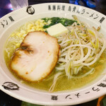 烏骨鶏ラーメン龍 - 烏骨鶏バターコーンラーメン