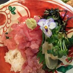 和なみ - ごはんは白米。酢飯ではありません。