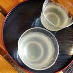 Takoyaki Takochuu - サービスの梅昆布茶