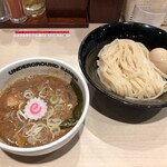 アンダーグラウンド ラーメン 頑者 - つけめん（濃厚）＋味玉