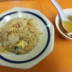餃子会館ふく龍 - チャーハン＆スープ