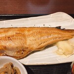 花わさび - ホッケ塩焼き