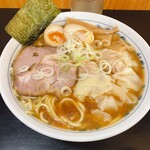 麺屋 ごとう - わんたんめん+煮玉子