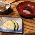 酒 料理 さびと - お通し３品