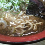 麺屋 秘蔵 - 焦がし味噌　麺