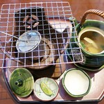 松戸甲羅 - かにと松茸の土瓶蒸しｗ