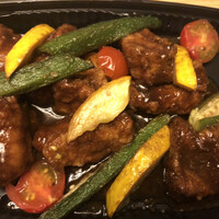 礼華 - 豚ロースと夏野菜のカレー炒め