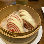 豊栄 - 蒸しパン（無理やり6つにカット）