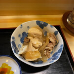 城寿し - 肉豆腐は冷やです。