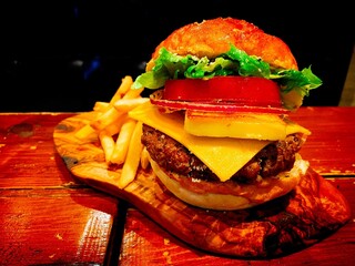 Bagaazu besu - Thick Slice Cheese Burger 厚切りチーズバーガー
