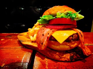 Bagaazu besu - Bacon Cheese Burger ベーコンチーズバーガー