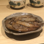 温石 - 炊き込みご飯に仕上げる麦イカ