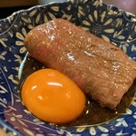 赤坂 らいもん - シンシン炙りを卵だれで