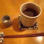 蕪と豆乳のスープとおから茶