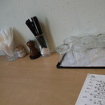 麪家ひばり - 麪家ひばり・卓上小物(2012.05)