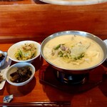 栄夏 - 豆乳鍋ランチ(1500円税込)