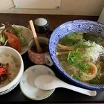 麺庄 - 麺庄、ランチ（800円）