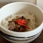 麺庄 - ミニチャーシュー丼