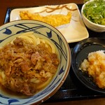 丸亀製麺 - 鬼おろし肉ぶっかけ