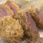 カツレツ Avanti - 断面はみずみずしいピンク色