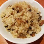 麺屋 六感堂 - ちゃこ飯 穴子の炊き込みご飯