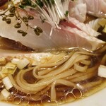 麺屋 六感堂 - おめで鯛 山椒ブラック（冷製）＋鯛増し