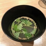 地葉はなれ - 2020.5.  鶏スープ