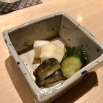 地葉はなれ - 2020.5.  お新香