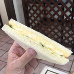 手作りパンとコーヒー たばな - 玉子サンド198円