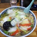 醤油亭 - 野菜タンメン(塩)