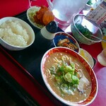 ラーメン大統領 - ミックスフライ定食