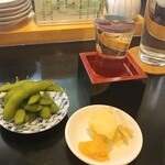 Uogashi Sushi - お酒を飲みました