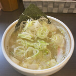 麺と餃子の工房 麺屋食堂 - 塩つけ麺+中盛り+薬味ねぎ ¥850+50+50