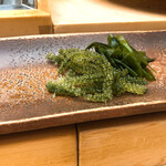 すし匠 - わかめと海ぶどう