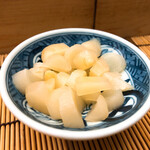 すし匠 - 賽の目切りのガリ