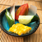 すし匠 - 野菜の盛り合わせ